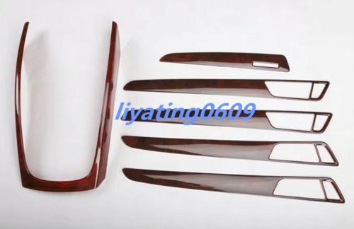 6-piece peach wood interior trim kit for Audi Q5 2010-2018