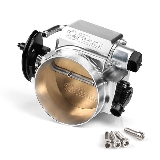 92MM Silver Throttle Body+Position Sensors TPS IAC for LSX LS1 LS2 LS3 LS6 LS7