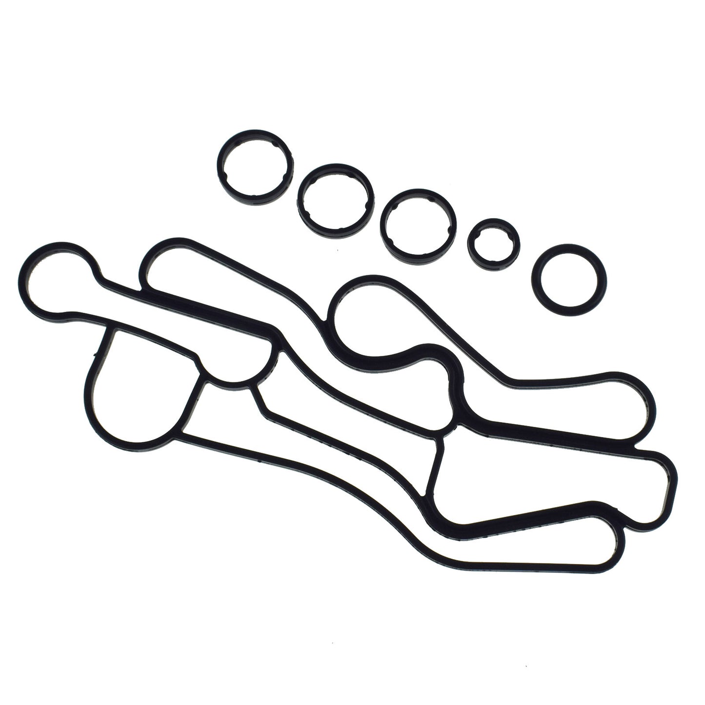 Oil Cooler Gasket Black LR040738 for Land Rover for Range Rover Sport Discovery LR4