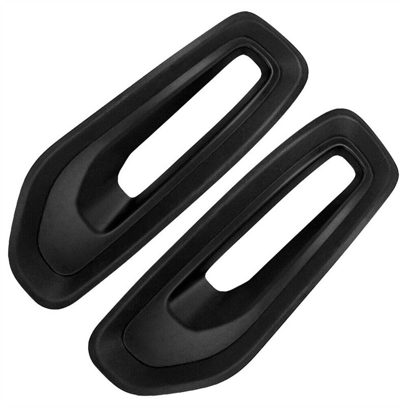 A pair of left and right front bumper fog light cover covers for 2019 - 2021 for Ram 1500