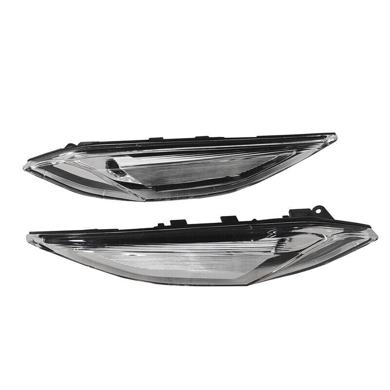 1 Pair for Porsche for Cayenne 2011-2014 Clear Indicator Lamp Side Marker Light Body