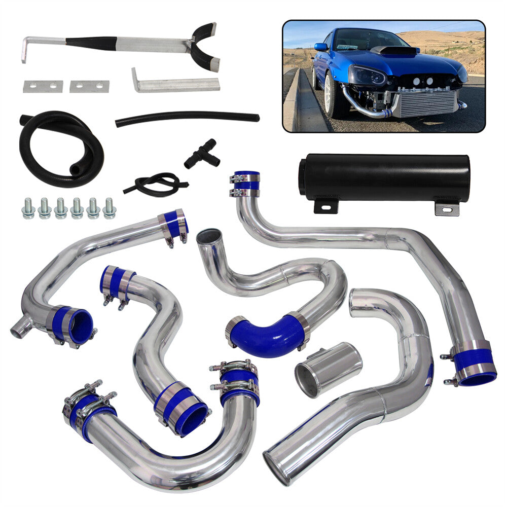 Intercooler Piping Kit for Subaru Impreza WRX STi 02-07 EJ20 EJ25 2.0L 2.5L Blue