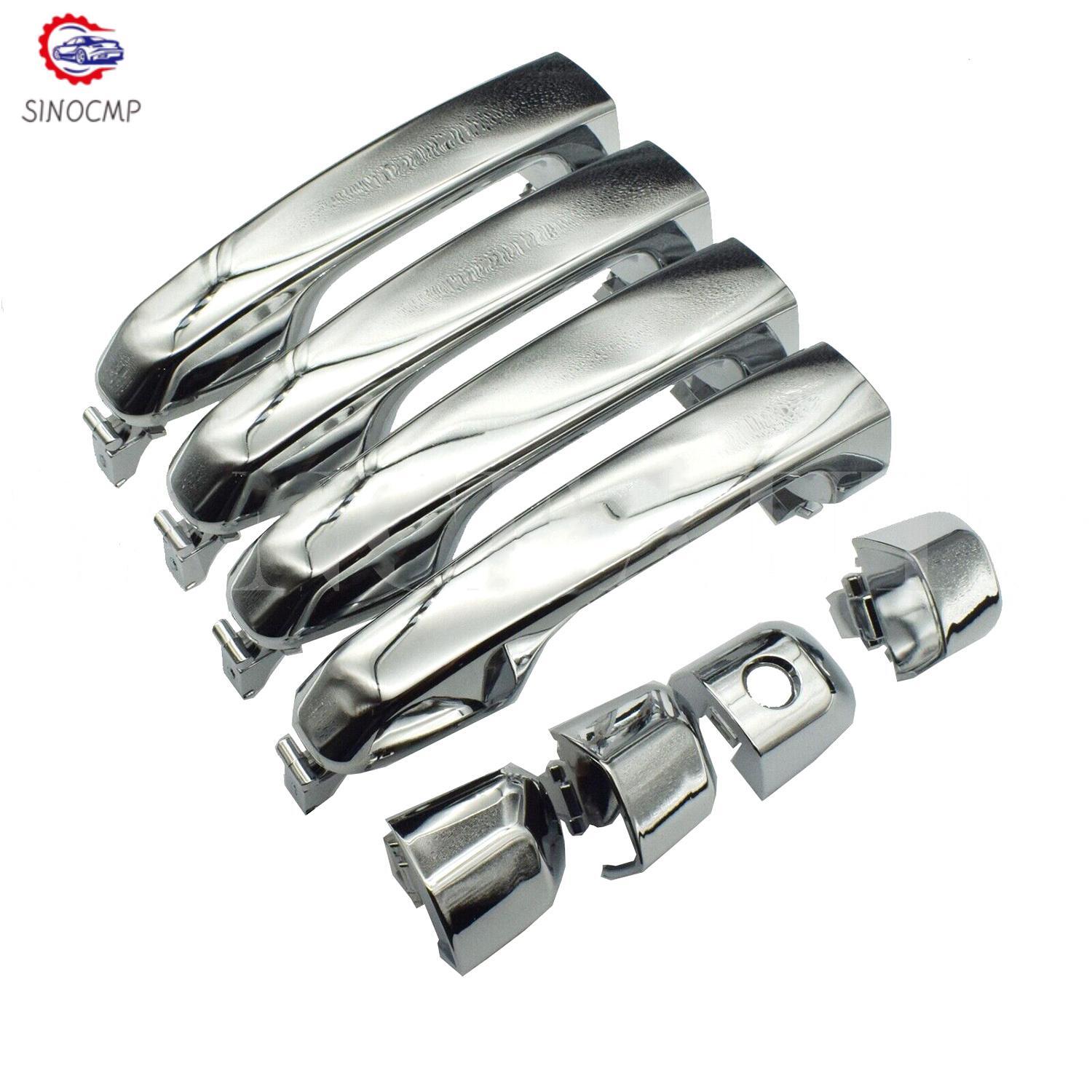 Chrome Front Rear Left Right Outside Door Handle 69211-60090 for 4Runner 2010-18