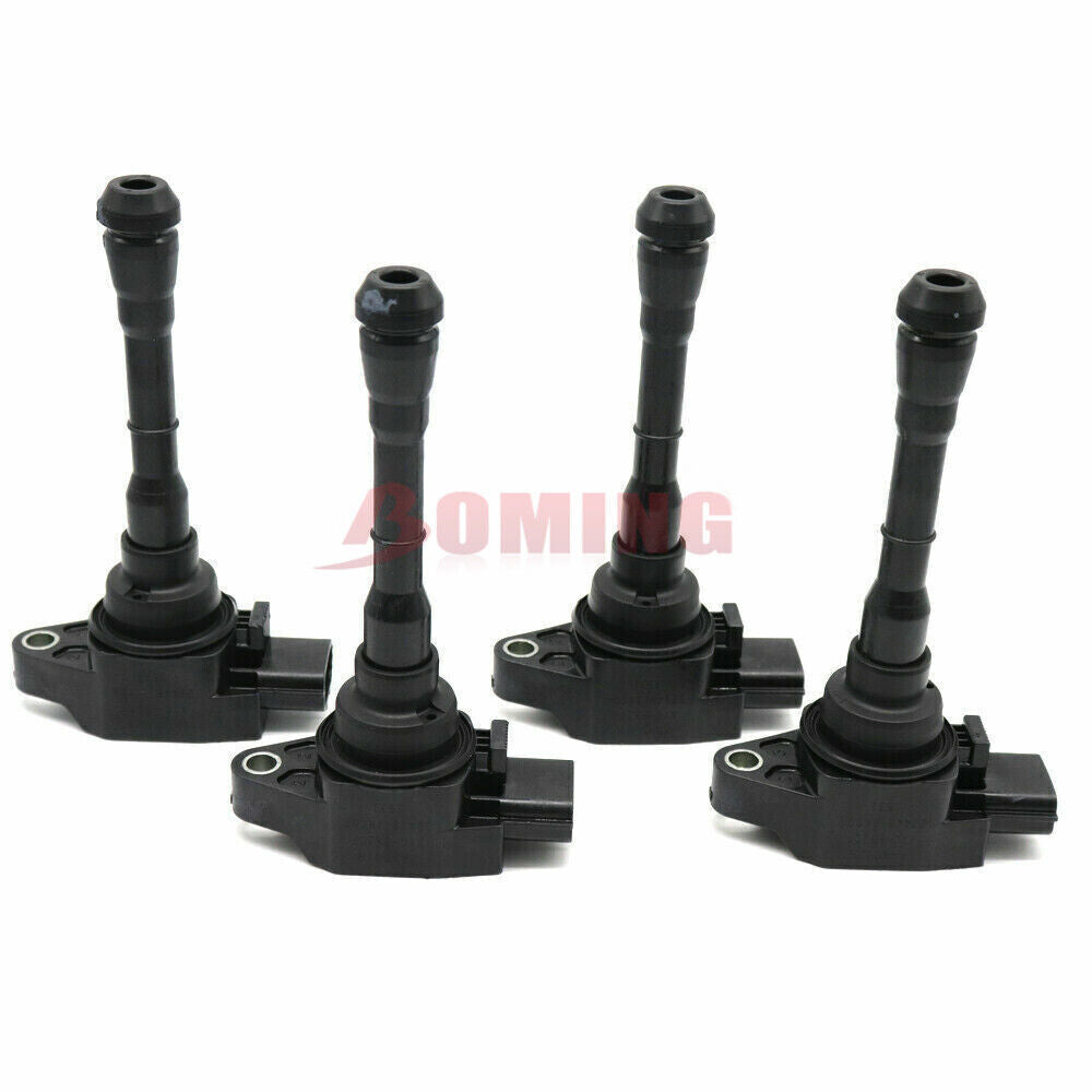 4-pack of ignition coils for Nissan Sentra Juke 1.6L L4 2011-2017 22448-1KC0A.