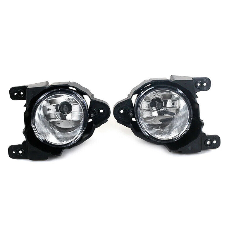 for KIA Soul 2010-2013 Front Clear Bumper Fog Lamp DRL Daytime Running Lamp Pair