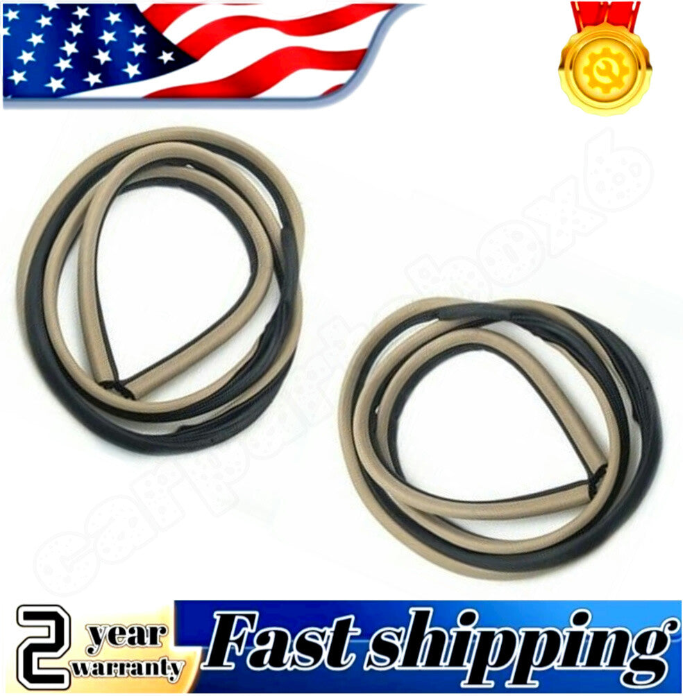 Front RL door rubber Weatherstrip body seals for Honda Accord sedans 2008-2012