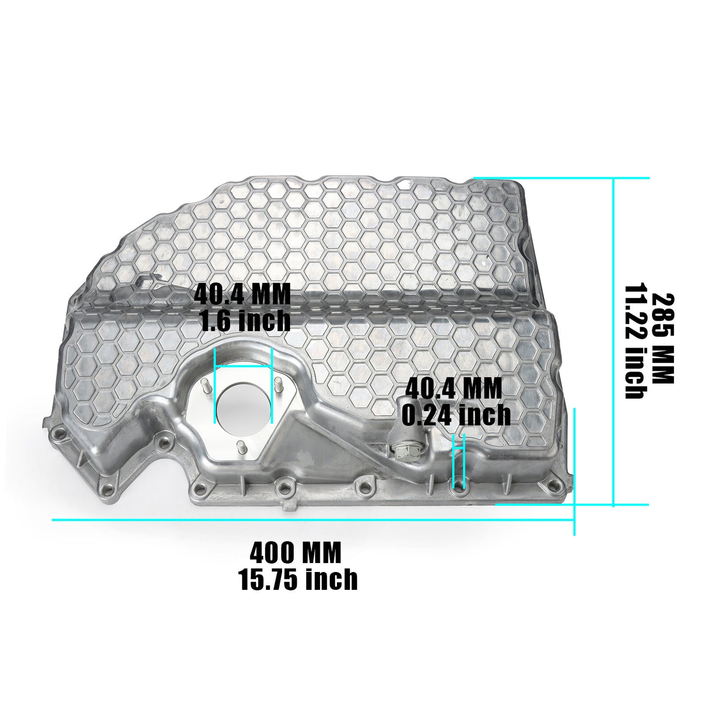 1x Aluminium Lower Engine Oil Pan For 2015-2019 for Audi TT A3 S3 for Volkswagen for Golf R