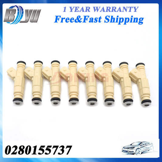 Set of Fuel Injectors 0280155737 For GM for Buick Regal for Pontiac Grand Prix 3.8L