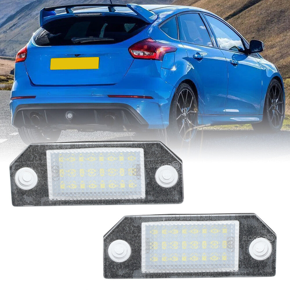 2¡Á for Ford Focus C-MAX03 Kennzeichen Leuchte Nummernschild Kennzeichenleuchte
