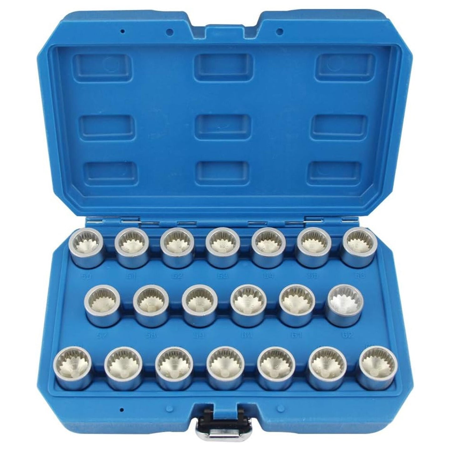 20-Piece Set of Anti-Theft Screws, Main Lock Wheel Nuts, Key Sockets, Equipment Manufacturer Clamping Plates