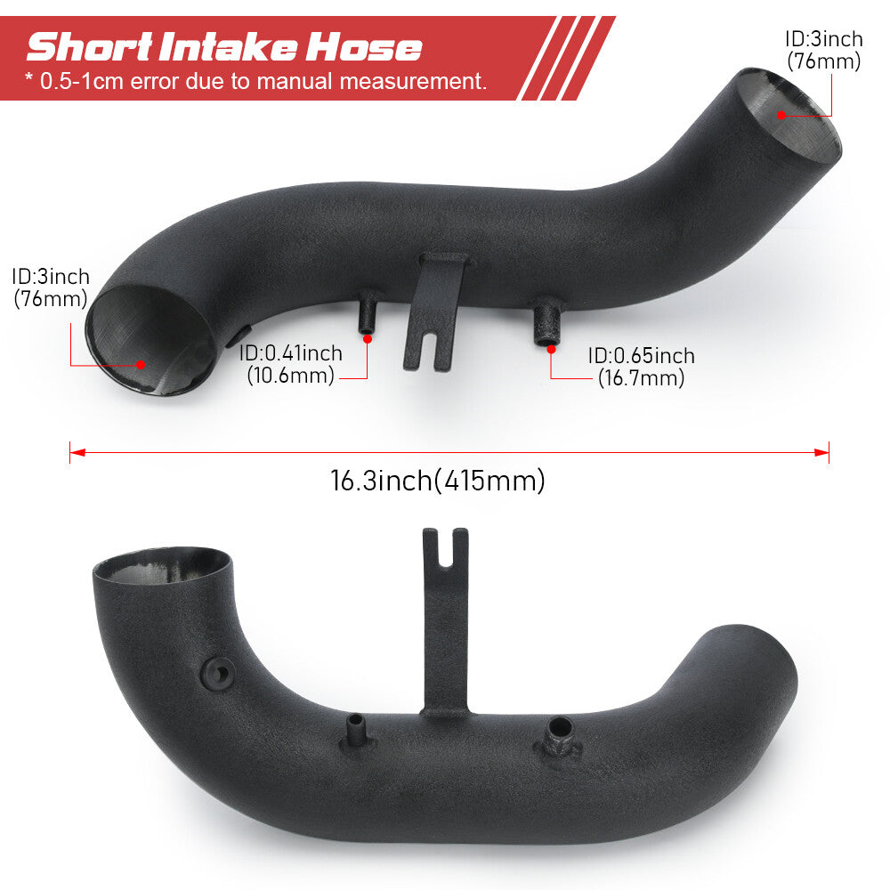 HIGH Performance Short for Ram Air Intake Kit for Honda CRV 2002-06 LX, EX, SE 2.4L