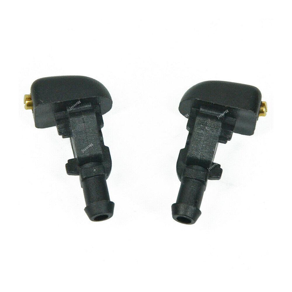 Qty 2 Car Windshield Wiper Water Spray Jet Washer Nozzle for Nissan TITAN ARMADA