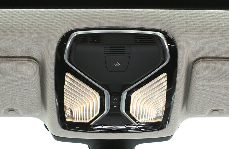 Silver ABS Lamp Frame Trim Front Reading Light for BMW X3 G01 X4 G02 2018-2021