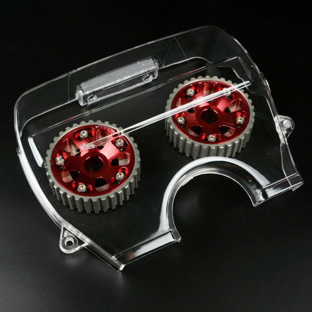 Transparent timing belt protector for Toyota Supra Mark IICresta Chaser Soarer 1JZ-GTE