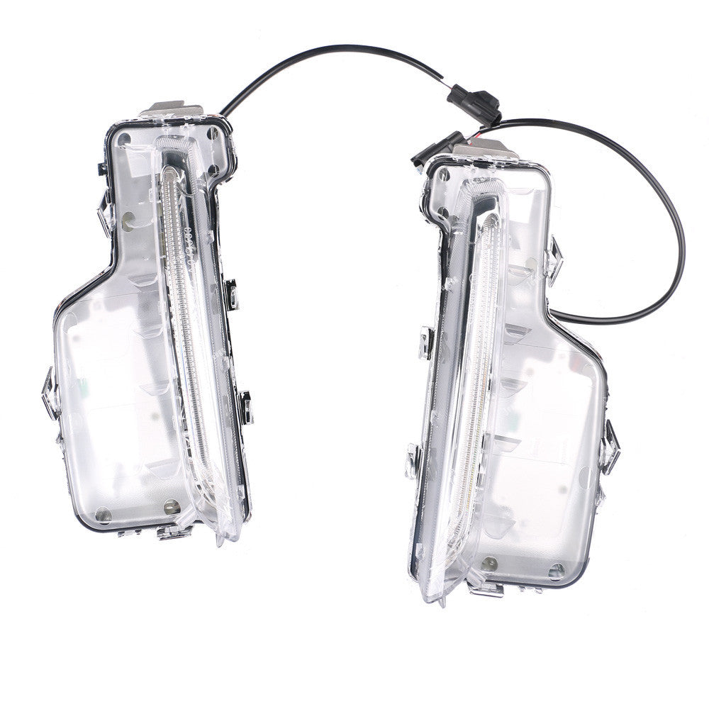 Left +Right Front Bumer Fog Light Lamp Clear LED for Volvo S60 2014-2018