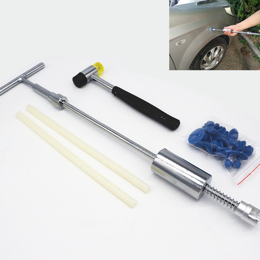 Car Body Dent Puller Slide Hammer Paintless Removal Repair Hot Melt Glue Tools
