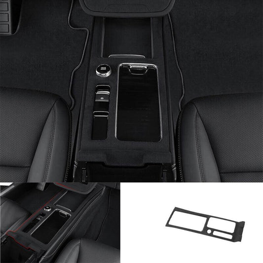 Central Console for Lincoln Corsair 20-22 Gear Shift Panel Trim Grey Suede