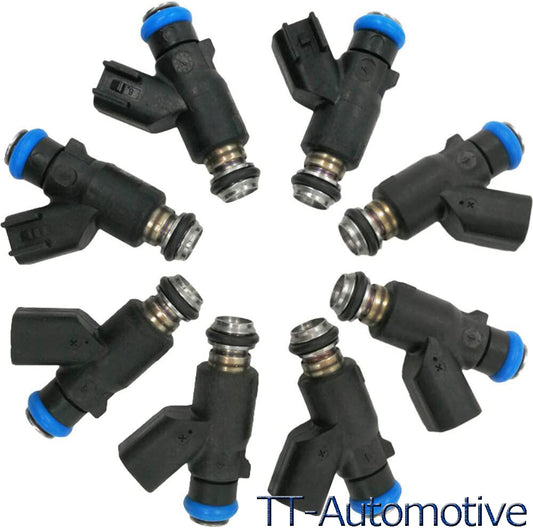 8Pcs Fuel Injectors For 2010-2013 for Chevy for Escalade Silverado 1500 for GMC for Sierra 1500