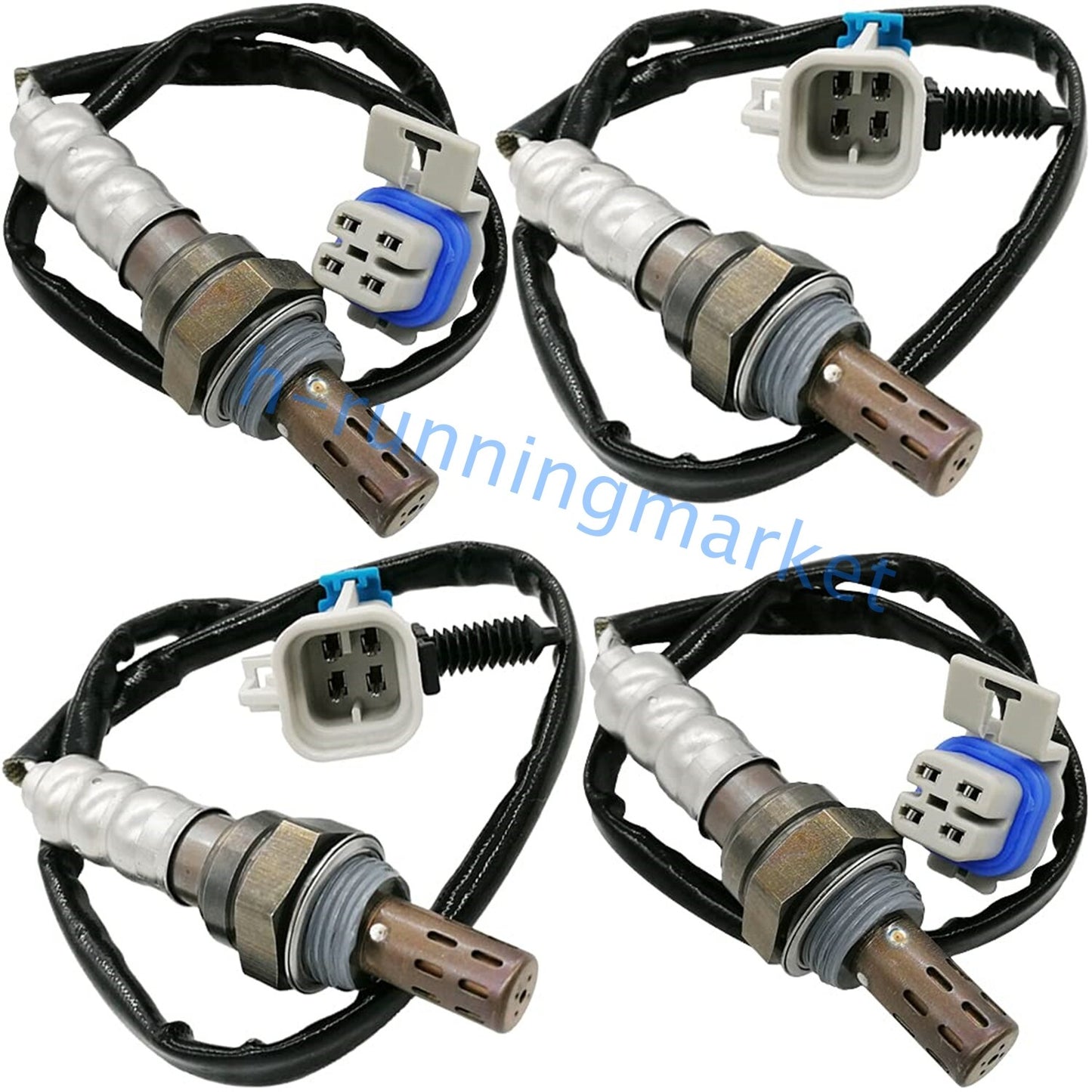 1set Oxygen O2 Sensor Up Down 234-4256 For 2008-2013 for Sierra 1500 V8 4.8L 5.3L