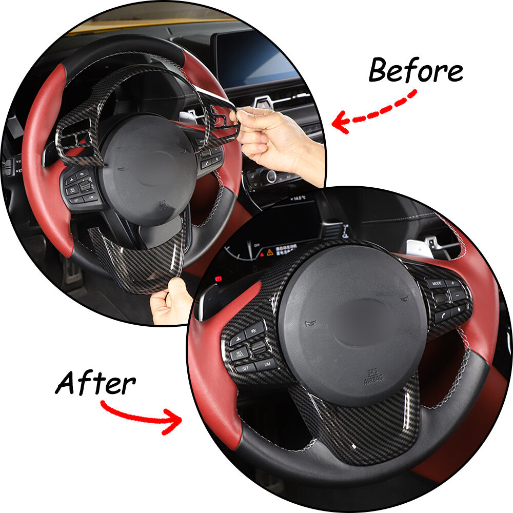 4-Piece Red Interior Window Lift Switch Button Decoration for Toyota Tacoma 2016-2022