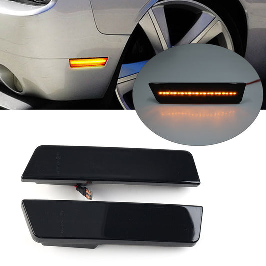 Car LED Front Side Marker Lights Fit for Dodge for Challenger 2008-14 & Charger 2011-14