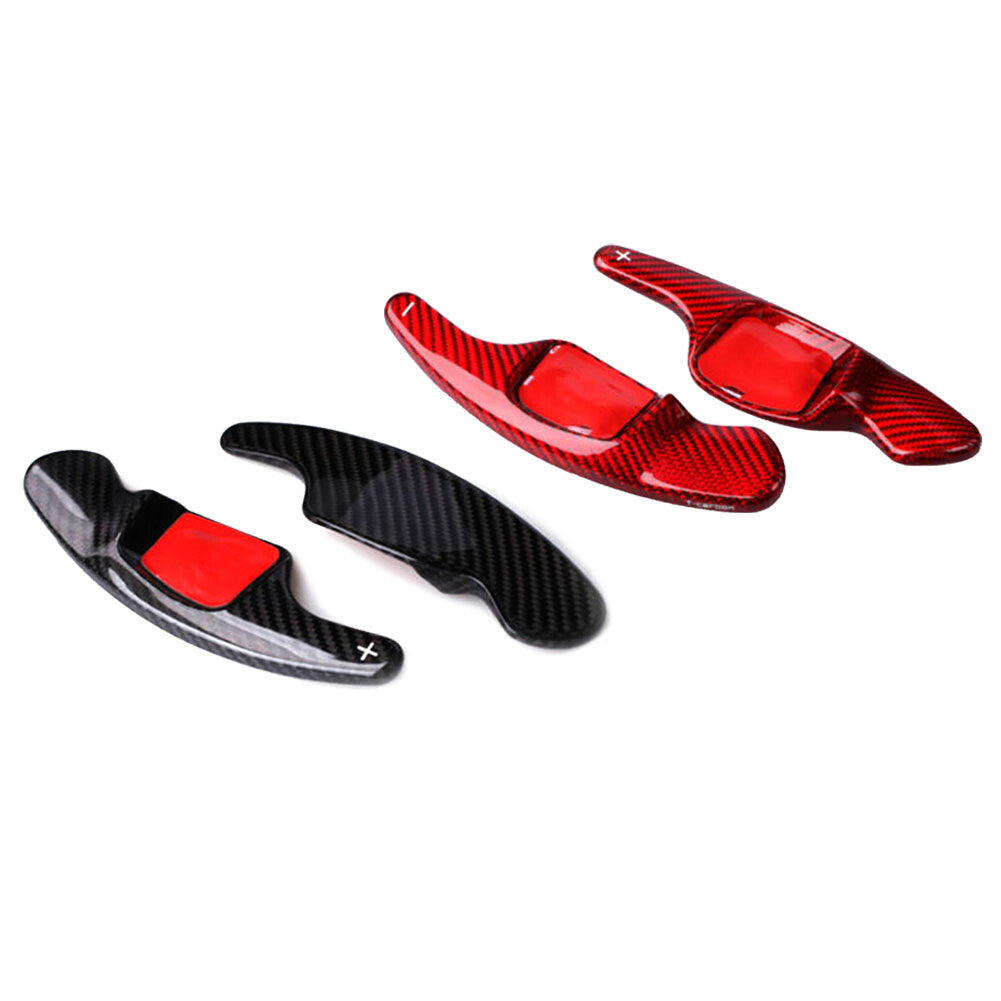for VW for Tiguan for Golf 7 MK7 for Passat B8 Carbon Fiber Steering Wheel Shift Paddle