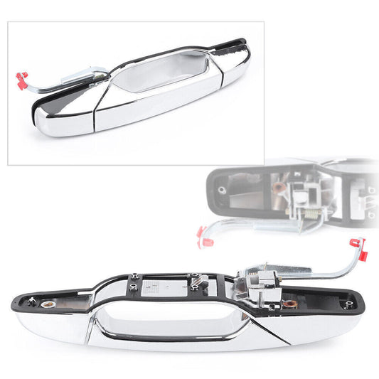 Door Handle Exterior Rear Right for GMC for Cadillac for Escalade Base 2007-2013 Chrome