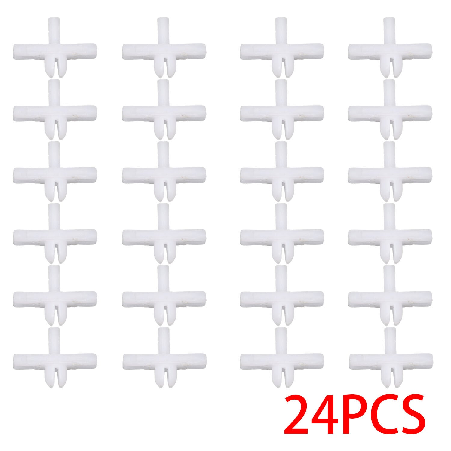 24 Trim Protective Clip White for 1985-1993 for VW Cabriolet 1.8L 1781CC 155853585