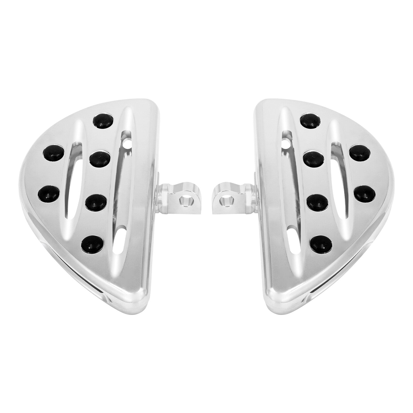 Chrome Passenger Male Mount Floorboards Foot Pegs for Harley Road Electra Glide