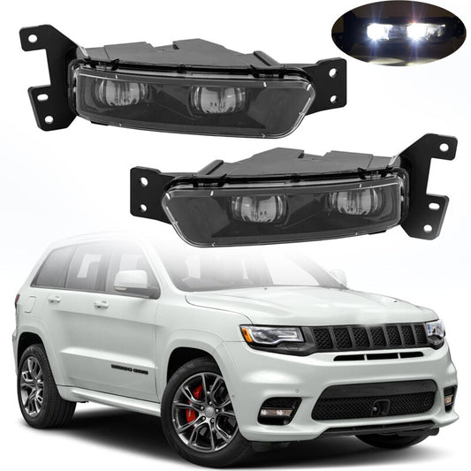 Right and left fog lights are applicable to 2017-2021 for Jeep Grand Cherokee and 2014-2022 for Dodge Durango.