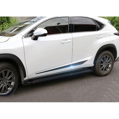 for Lexus NX200t/300h 2015-21 Carbon Fiber Door Body Side Molding Cover Trim 4Pc