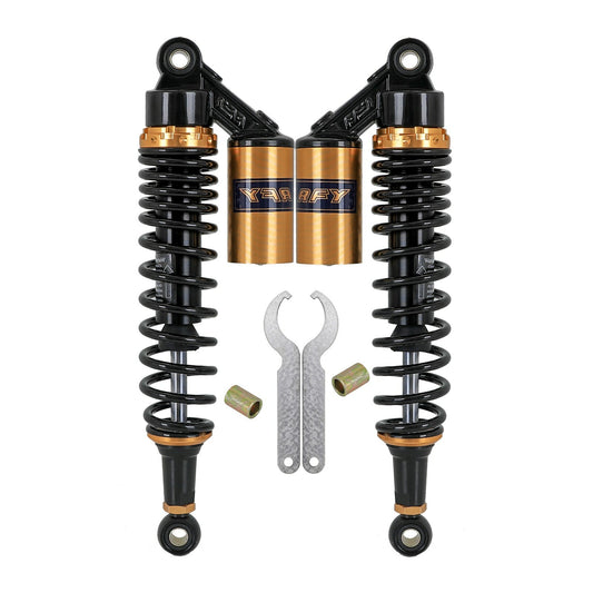 A pair of 360mm 14-inch motorcycle all-terrain air shocks for Honda for Suzuki for Yamaha Quad