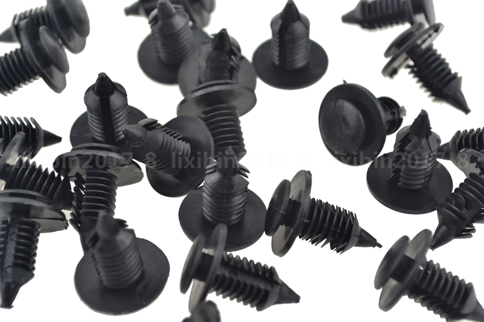 20x Door Trim Panel Retainer Interior x-mas Tree Clip Plastic Fastener for Ford