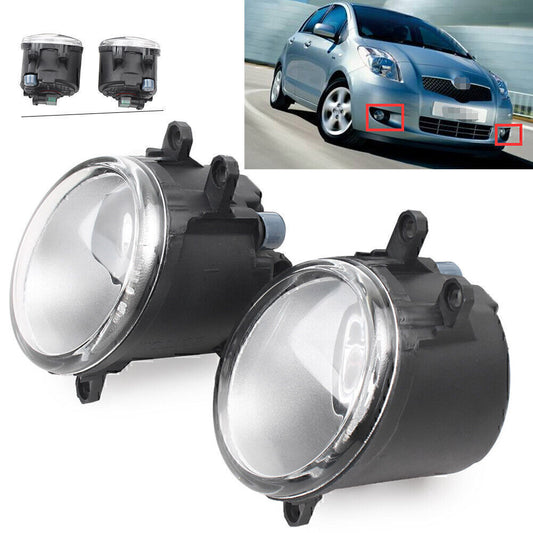Fog Driving Lights Bumper Fog Lamp Kit for Toyota Yaris Hatchback 2006-2008 2007