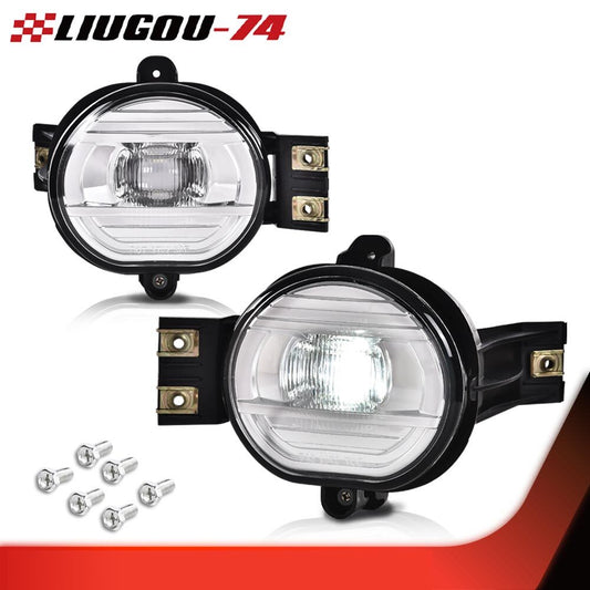 Suitable for 2002-2009 for Dodge for Ram LED fog lights, left + right, 1 pair, new.