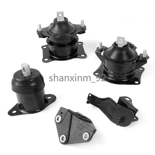 5pcs Fits 2003-2007 for Honda Accord 2.4L Engine Motor  Trans Mount A4526HY A4517