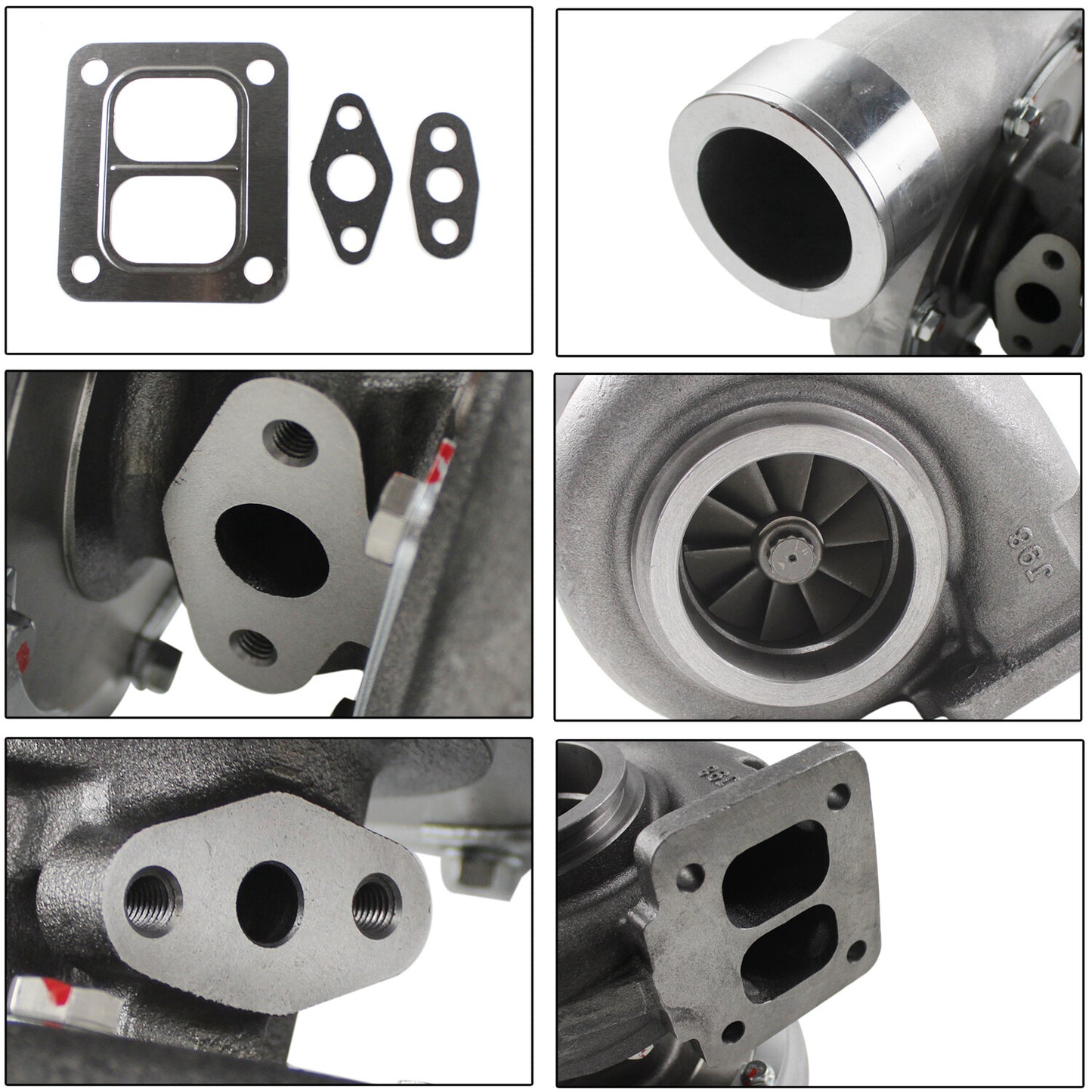 UPGRADE RACING TURBO CHARGER GT GT45 T4 V-BAND 1.05 A/R 98MM HUGE 800+HPS BOOST
