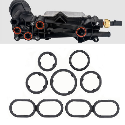 7x Oil Cooler Filter Ring Gasket for Dodge for Jeep for Chrysler 3.2/3.6L Engine