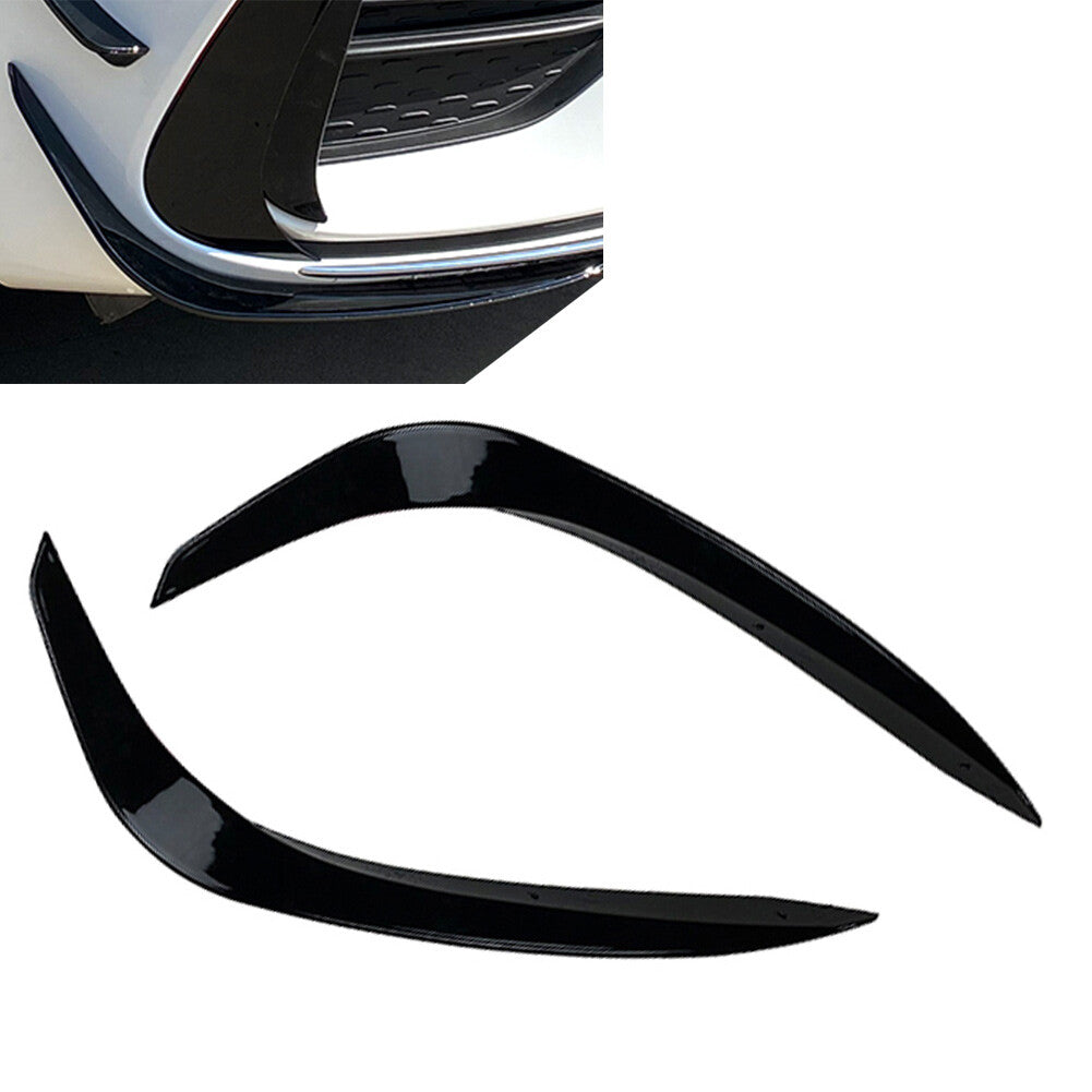 Gloss Black Front Bumper Lip Splitter Spoiler for Mercedes-Benz C-Class W206