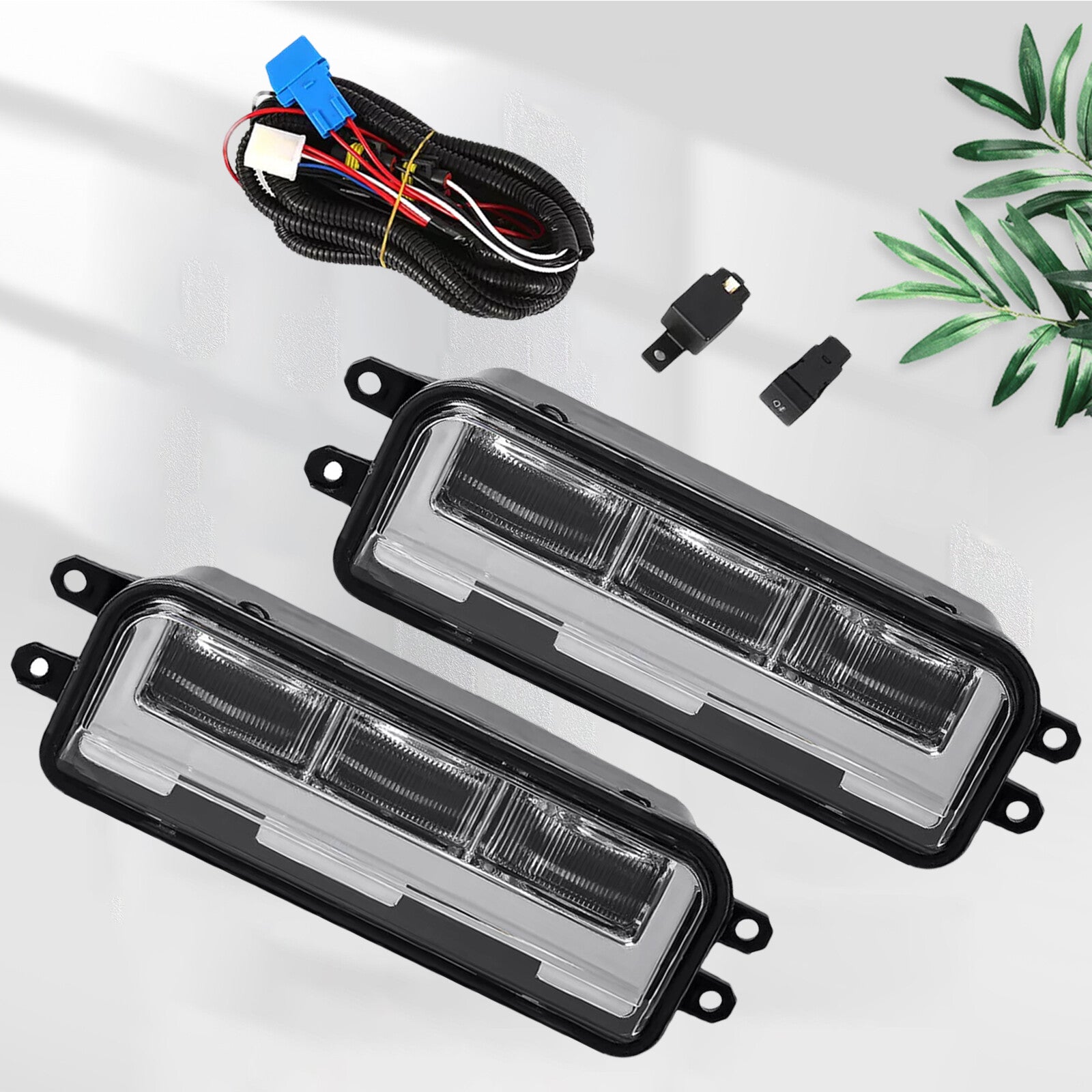 LED Fog Lights Driving Lamps Kit Left+Right For 2022-2024 for Toyota Tundra Bumper