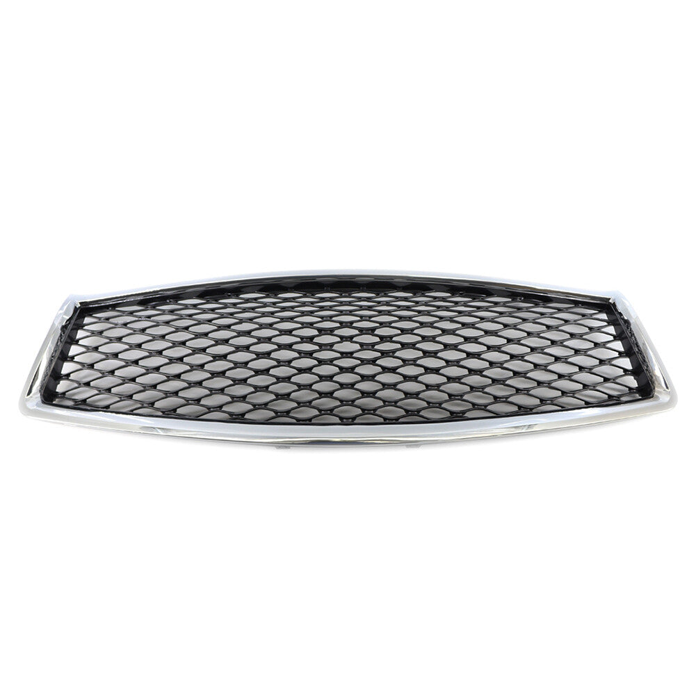 Honeycomb Front Bumper Upper Mesh Grille Grill for Infiniti Q50 Q50S 2014-2017