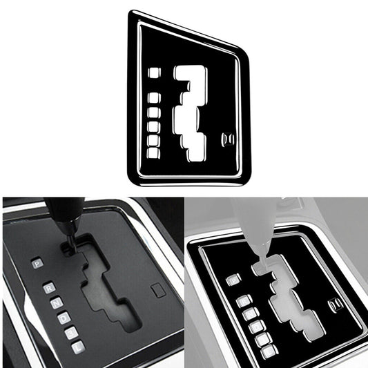 3X Piano Black Gear Shift Panel Cover Trim for Dodge for Challenger 2008-2014 TypeB