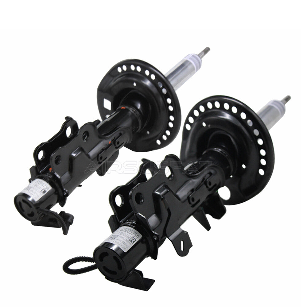 Pair Front Air Shock Absorbers for Cadillac CTS 2014-2019 W/ Electric 23247462