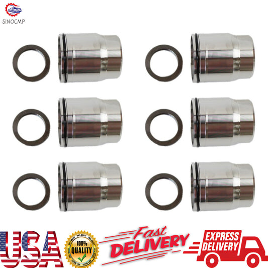 6x Fuel Injector Sleeve Kit Cup Tube with Seal for ISX Single Cam Parts