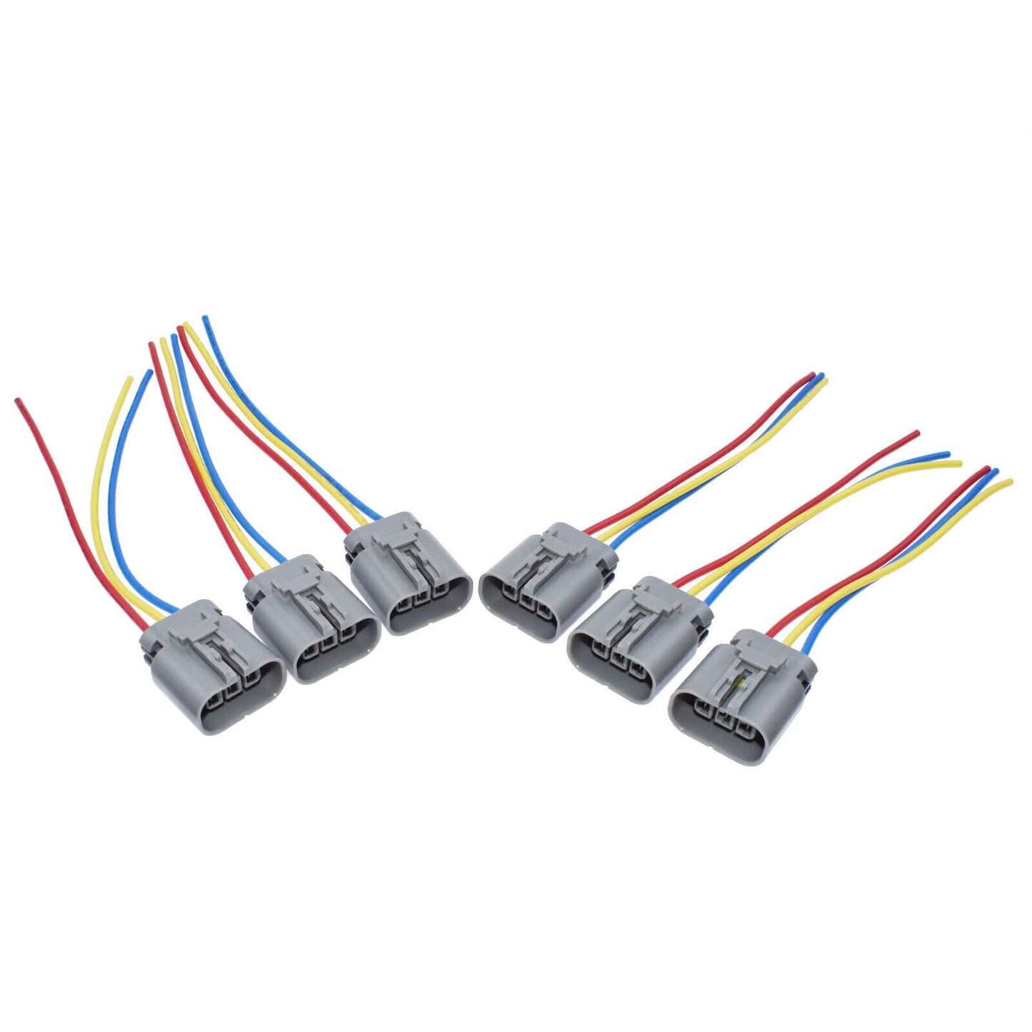 for Nissan 300ZX for Infiniti J30 6Pcs Ignition Coil Pack Wiring Connector Pigtail