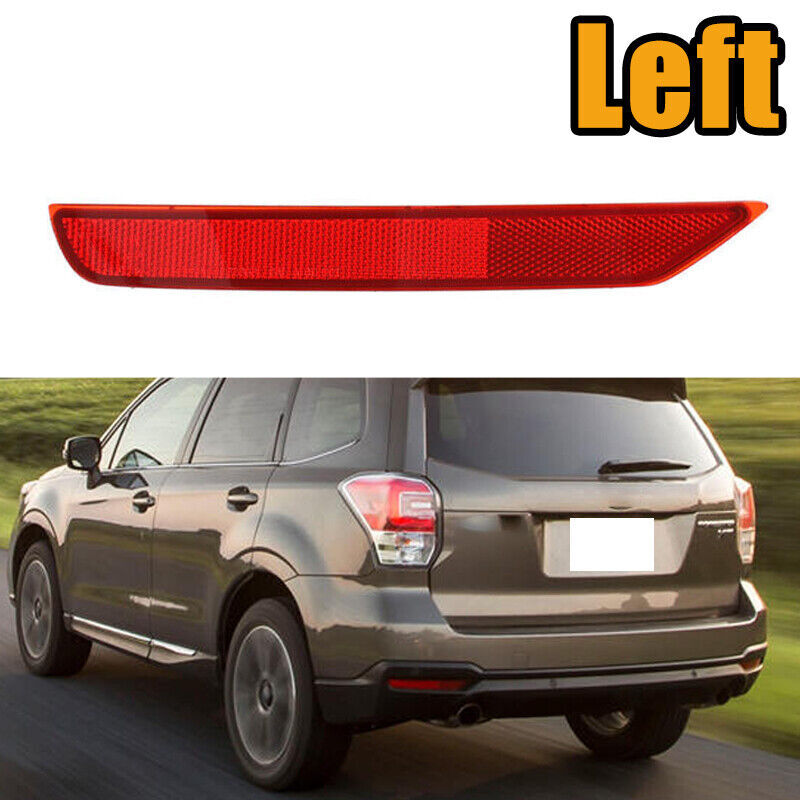 Left Rear Bumper Reflector Lamp Driver Side for Subaru Forester 2009-2018