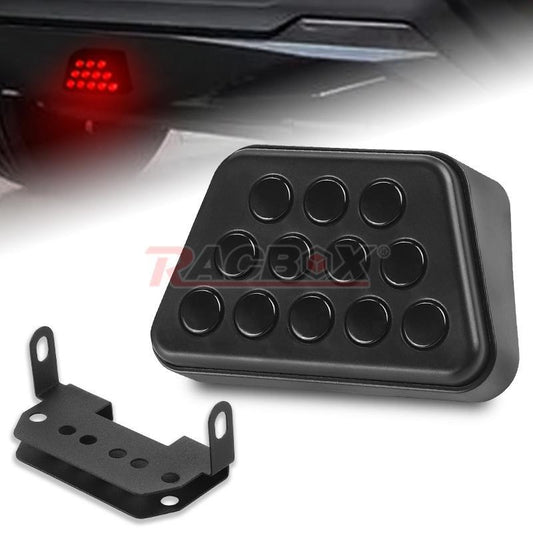F1 Style Flash 12 LED Brake Light Third Rear Stop Tail Warning Pilot Fog Lamp