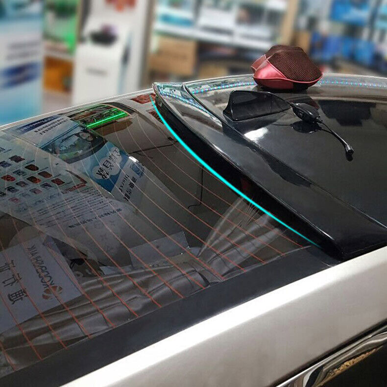 for Hyundai Sonata 2011-2014 Gloss Black Rear Roof Window Visor Lip Spoiler Wing