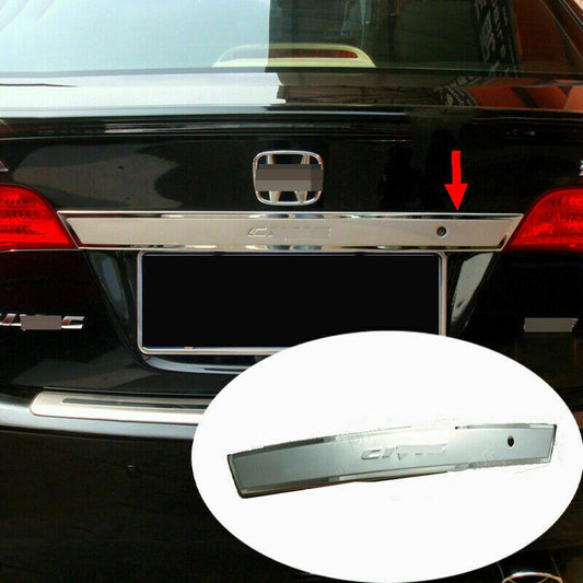 Chrome Tailgate Trunk Hatch Lower Moulding Cover Trim for Honda for Civic 2006-2011