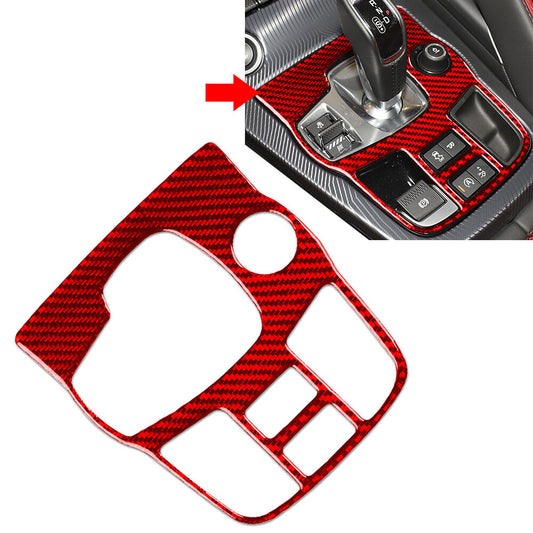 Carbon Fiber Gear Shift Panel Cover Trim for Jaguar for F-Type 2013-2024 2024